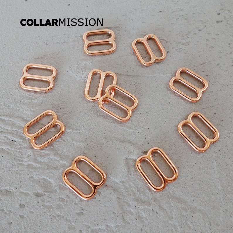 DIY dog collar For 15mm webbing metal adjustable buckle loop DIY Strap bag belt accessory durable and strong slider BZK15M - Image 6