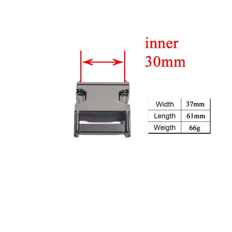Heavy duty DIY dog collar buckles quick-release buckle for 30mm sewing Paracord Leathercraft handmade parts CK30QH - Image 8
