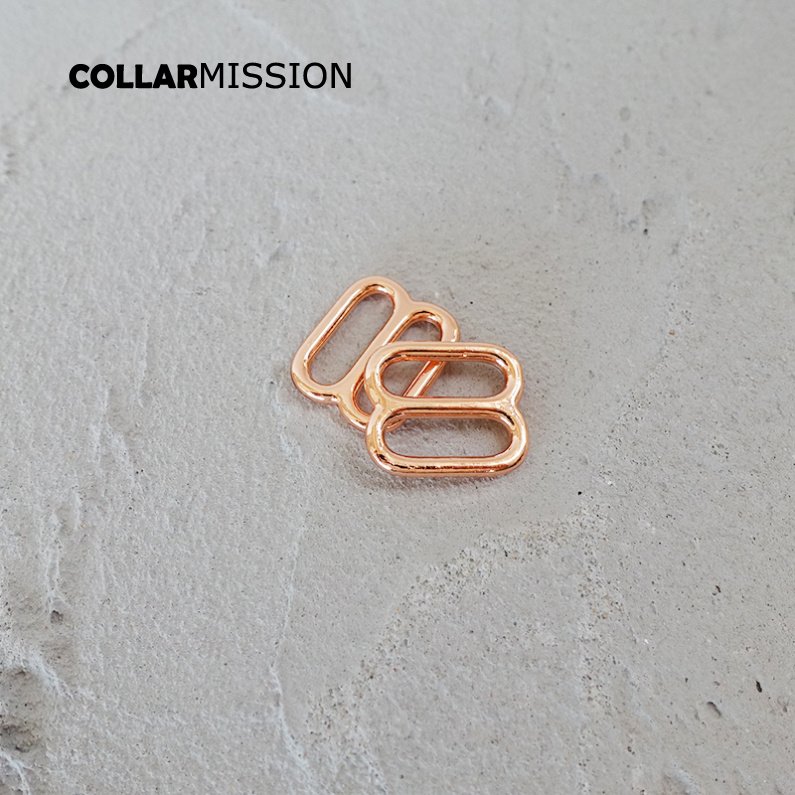 DIY dog collar For 15mm webbing metal adjustable buckle loop DIY Strap bag belt accessory durable and strong slider BZK15M - Image 2