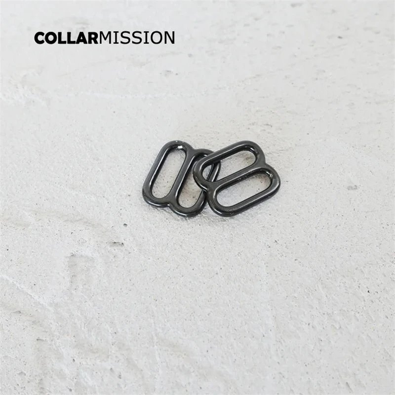 DIY dog collar For 15mm webbing metal adjustable buckle loop DIY Strap bag belt accessory durable and strong slider BZK15H - Image 3