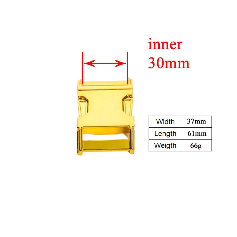 Heavy duty DIY dog cat collar buckles quick-realease buckle for 30mm sewing Paracord Leathercraft handmade parts CK30HJ - Image 8