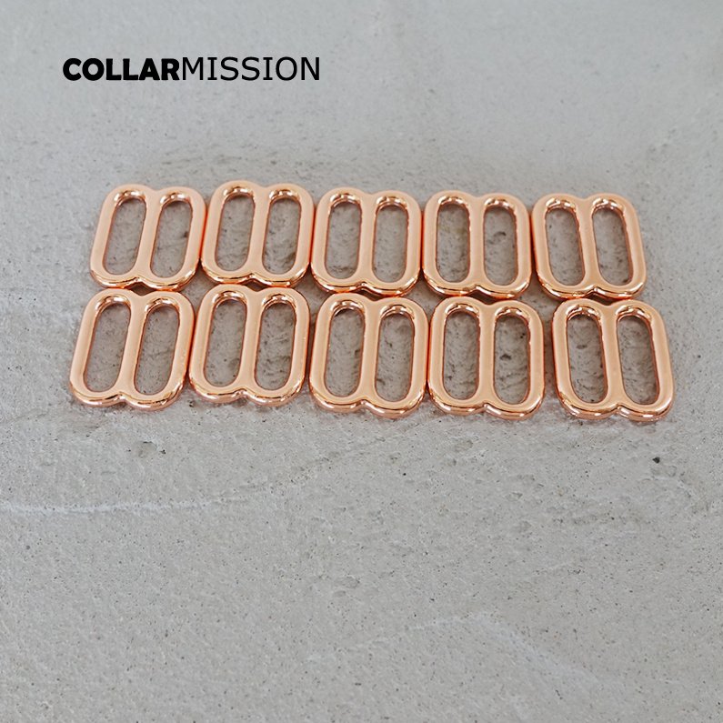 DIY dog collar For 15mm webbing metal adjustable buckle loop DIY Strap bag belt accessory durable and strong slider BZK15M - Image 4