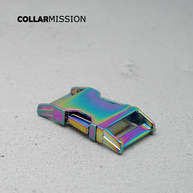 Metal release curved buckle durable hardware for high quality lock puppy cat collars diy parts Zinc Alloy CK25CH