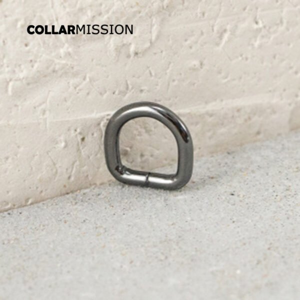 10mm Metal Non-Welded Plating Zinc Alloy D Rings For Backpacks Straps Bags Cat Dog Collar Dee Buckles DIY Accessories DK10QH