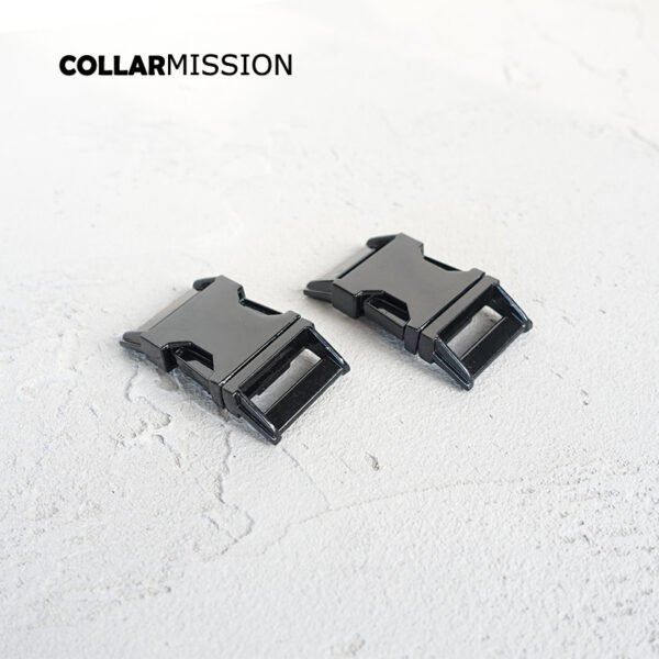 Side release curved metal buckle 25mm for bag DIY paracord pet collar buckles plated metal buckle high quality Zinc Alloy CK25H