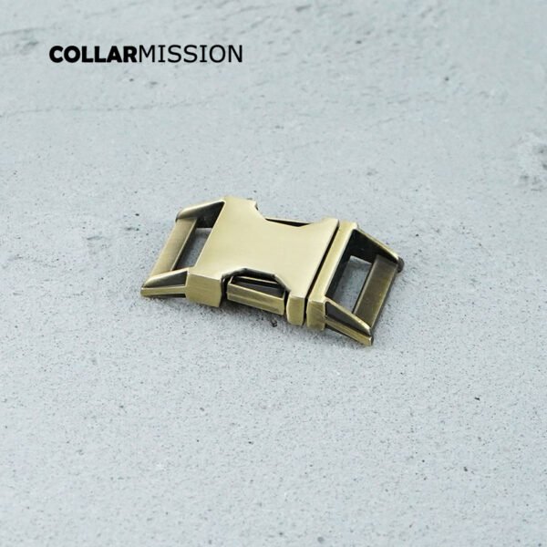 Retailing metal release curved buckles durable hardware good quality lock puppy cat collars diy parts Zinc Alloy CK25QT