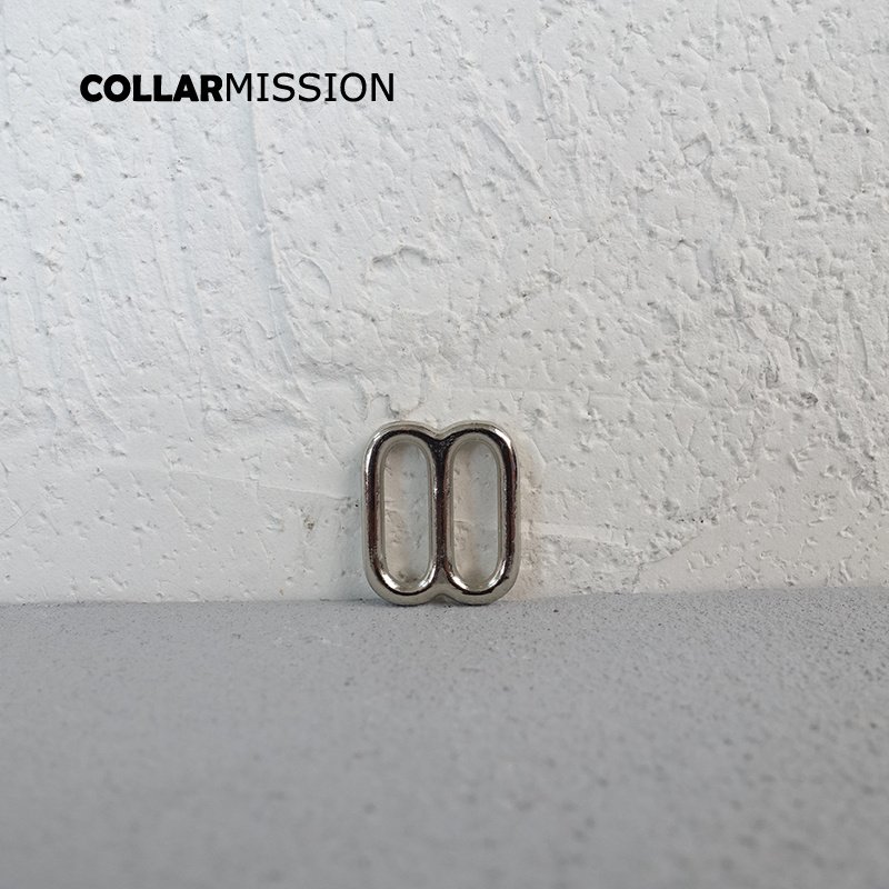 DIY dog collar For 15mm webbing metal adjustable buckle loop DIY Strap bag belt accessory durable and strong slider BZK15Y - Image 2