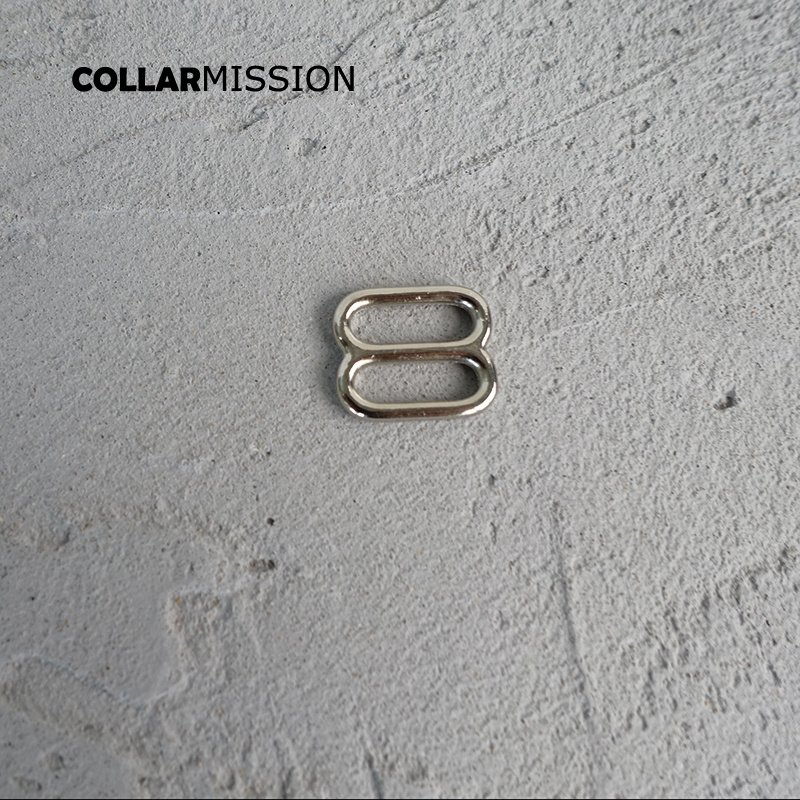 DIY dog collar For 15mm webbing metal adjustable buckle loop DIY Strap bag belt accessory durable and strong slider BZK15Y - Image 4