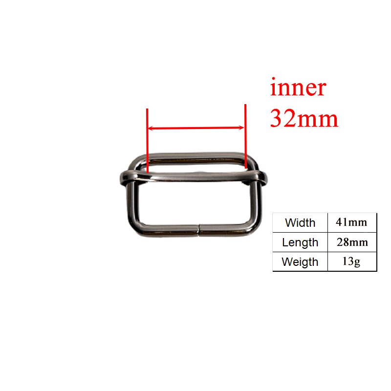 30mm recyclable hardware parts can be used for outdoor luggage with dog collars and dog leashes gun black LXK30QH - Image 7