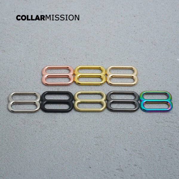 1pc DIY Adjustable Plated Metal Buckle 20mm Sewing Accessory for Bags Belts Dog & Cat Collars - High Quality 8 Colors Available