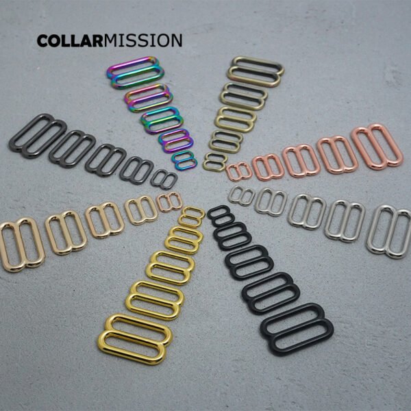 10pcs/lot Metal Non-Welded plating Roller Pin Adjuster buckles For Backpacks Straps cat dog collar DIY accessory for 8 colours