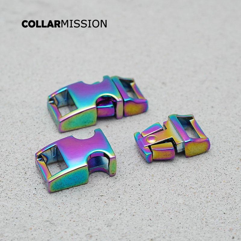 Metal release curved buckle durable hardware for paracord high quality pet collar backpack buckle accessory Zinc Alloy CK10CH02 - Image 6