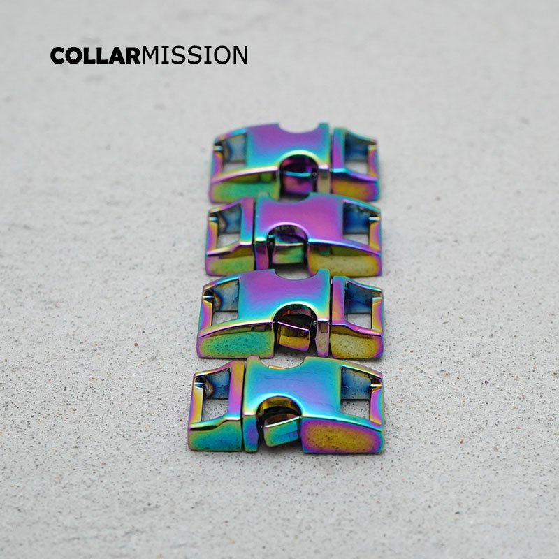 Metal release curved buckle durable hardware for paracord high quality pet collar backpack buckle accessory Zinc Alloy CK10CH02 - Image 5