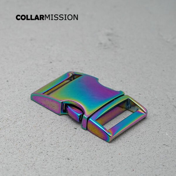 Metal release curved buckle durable hardware for high quality lock dog cat collars diy parts Zinc Alloy CK25CH02