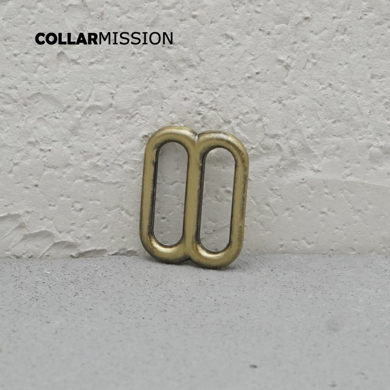 20mm adjustable buckle loop for dog collar harness backpack strap accessory bronze BZK20QT - Image 2