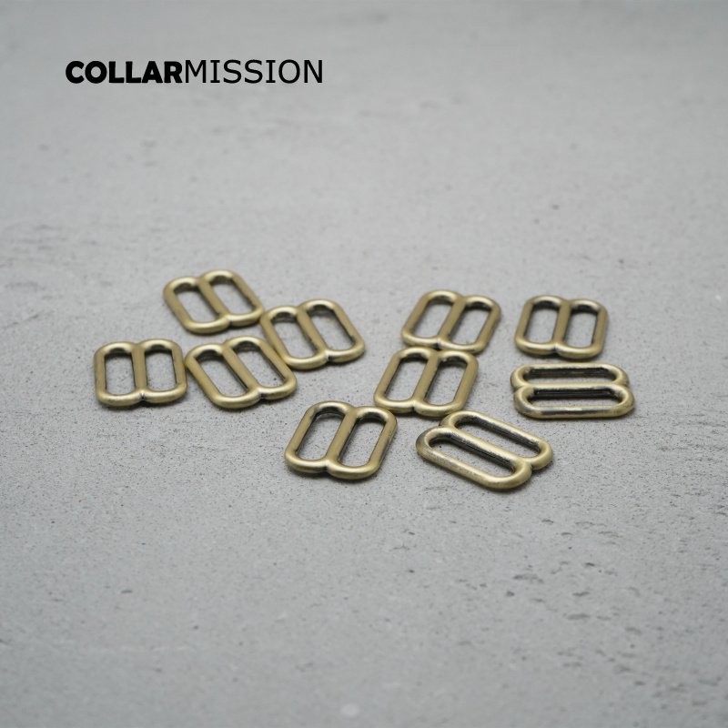 20mm adjustable buckle loop for dog collar harness backpack strap accessory bronze BZK20QT - Image 9