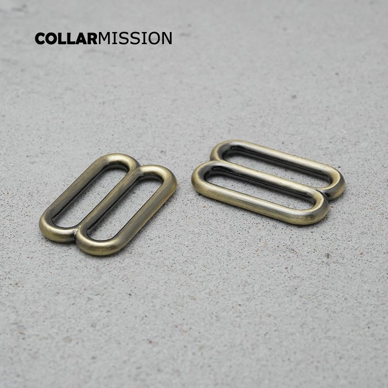 DIY dog collar For 30mm adjustable buckle loop for DIY Strap bag belt accessory durable and strong slider bronze BZK30QT