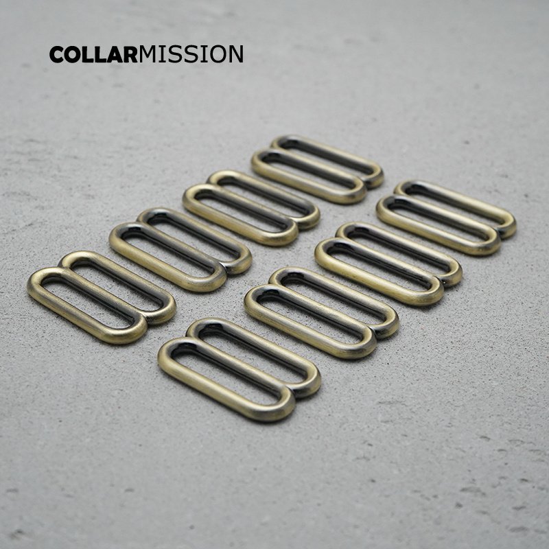 DIY dog collar For 30mm adjustable buckle loop for DIY Strap bag belt accessory durable and strong slider bronze BZK30QT - Image 6