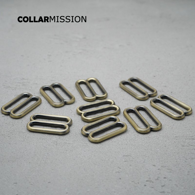 DIY dog collar For 30mm adjustable buckle loop for DIY Strap bag belt accessory durable and strong slider bronze BZK30QT - Image 7