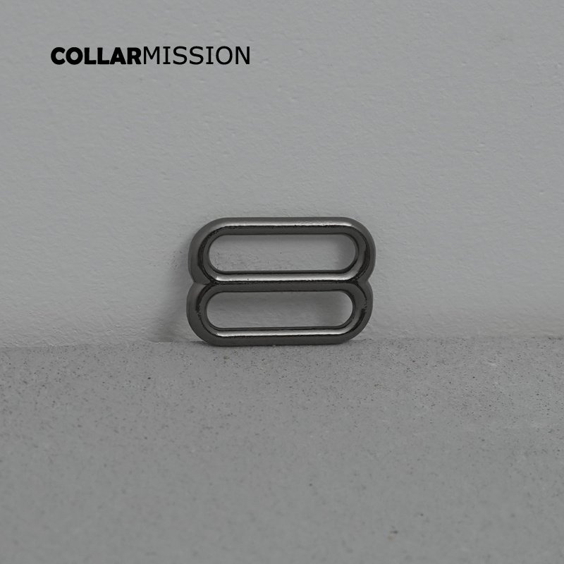 25mm metal adjustable slide buckle black hardware for handmade dog cat necklace collars Belts Bags durable adjuster BZK25QH - Image 4