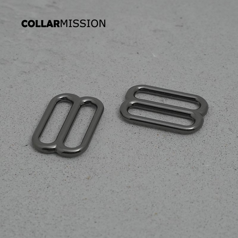 25mm metal adjustable slide buckle black hardware for handmade dog cat necklace collars Belts Bags durable adjuster BZK25QH - Image 5