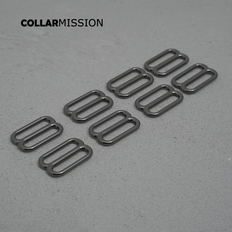 25mm metal adjustable slide buckle black hardware for handmade dog cat necklace collars Belts Bags durable adjuster BZK25QH - Image 7