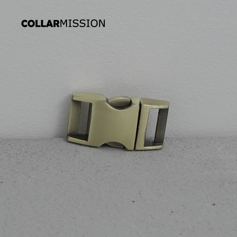 Retailing metal side release curved copper buckles for paracord security lock pet collars DIY accessories Zinc Alloy CK15QT02 - Image 2