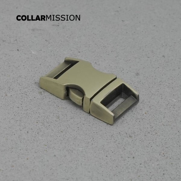 Retailing metal side release curved copper buckles for paracord security lock pet collars DIY accessories Zinc Alloy CK15QT02
