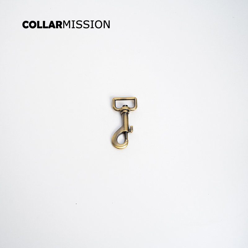 20mm bronze metal non-welded hook buckle for pet dog collar dog leash webbing bag connection accessories PK20QT - Image 2