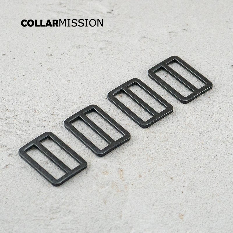 30mm Bag Strap Adjustment Buckle metal Slider Tri-Glid for bag cat dog leash backpacks accessory black RZK30H - Image 4