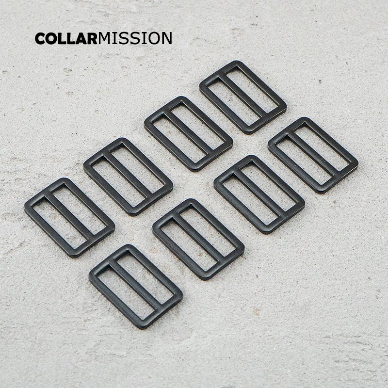 30mm Bag Strap Adjustment Buckle metal Slider Tri-Glid for bag cat dog leash backpacks accessory black RZK30H - Image 5