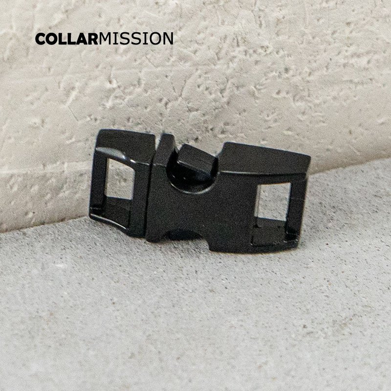 Retailing release buckle black 10mm strap webbing garments DIY pet collar parts durable security lock plated metal buckle CK10H02 - Image 2