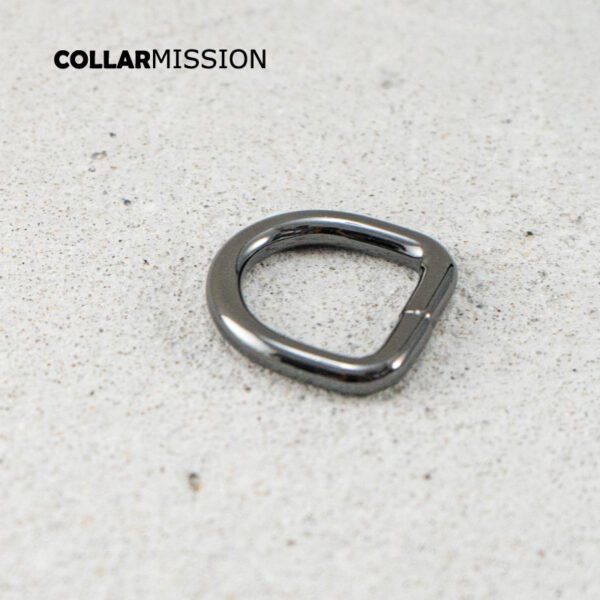 15mm Metal Non-Welded Plating Zinc Alloy D Rings For Backpacks Straps Bags Pet Collar Dee Buckles DIY Accessories DK15QH