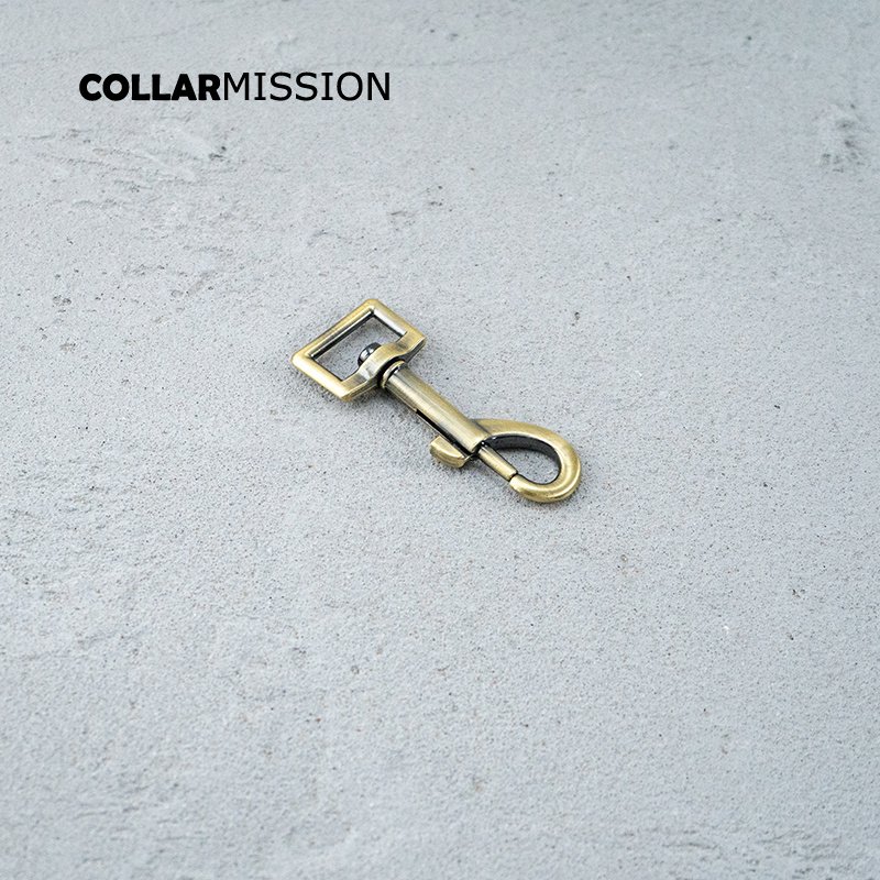 20mm bronze metal non-welded hook buckle for pet dog collar dog leash webbing bag connection accessories PK20QT - Image 3