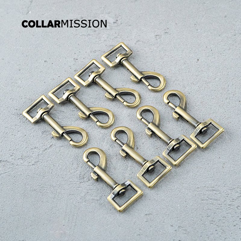 20mm bronze metal non-welded hook buckle for pet dog collar dog leash webbing bag connection accessories PK20QT - Image 6