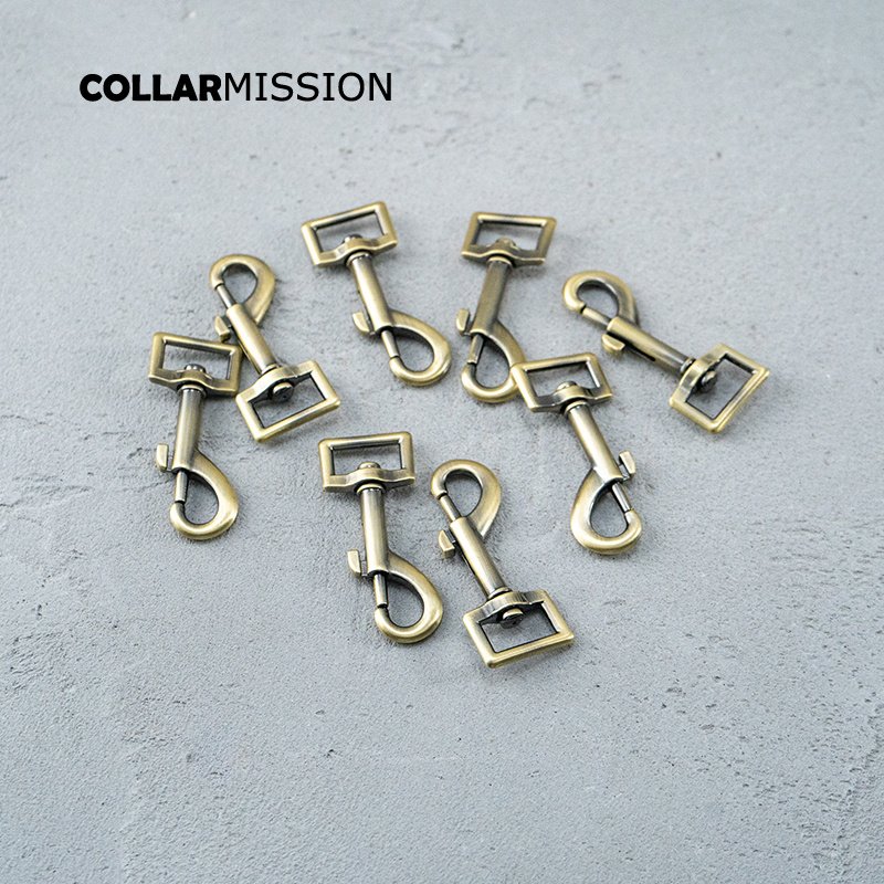 20mm bronze metal non-welded hook buckle for pet dog collar dog leash webbing bag connection accessories PK20QT - Image 7
