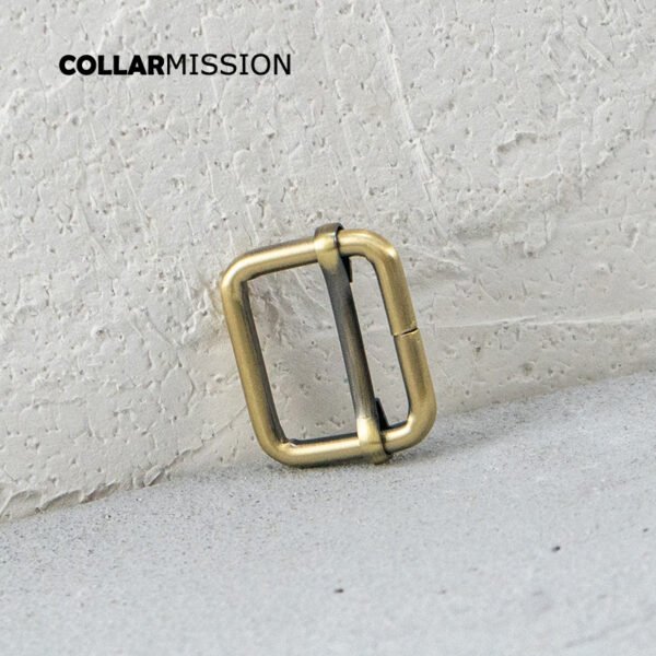 25mm durable hardware needle roller adjusting buckle parts for hand bags with DIY dog collar accessories bronze LXK25QT