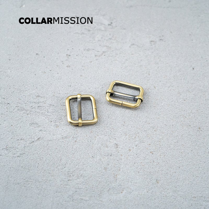 25mm durable hardware needle roller adjusting buckle parts for hand bags with DIY dog collar accessories bronze LXK25QT - Image 3