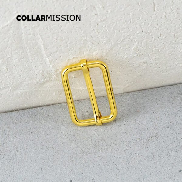 30mm recyclable adjustable hardware parts for outdoor luggage with dog collars and dog leashes yellow gold LXK30HJ