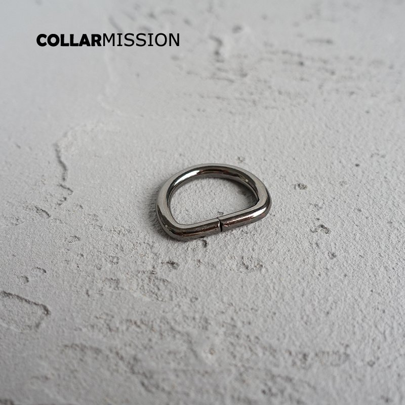 DIY Dog Collars, Heavy Duty, Unwelded Metal Buckle, Flat, Ring for 20mm Webbing Garment, Backpack, Bag Accessory, DK20QH - Image 2