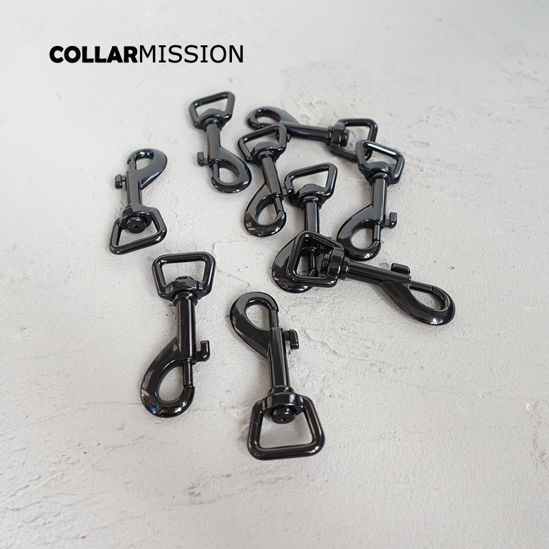 Heavy Duty DIY Dog Puppy Collar, Metal Buckles, Black Sewing, Swivel Clasp Paracord, Leathercraft, Handmade Accessories,,20mm - Image 6