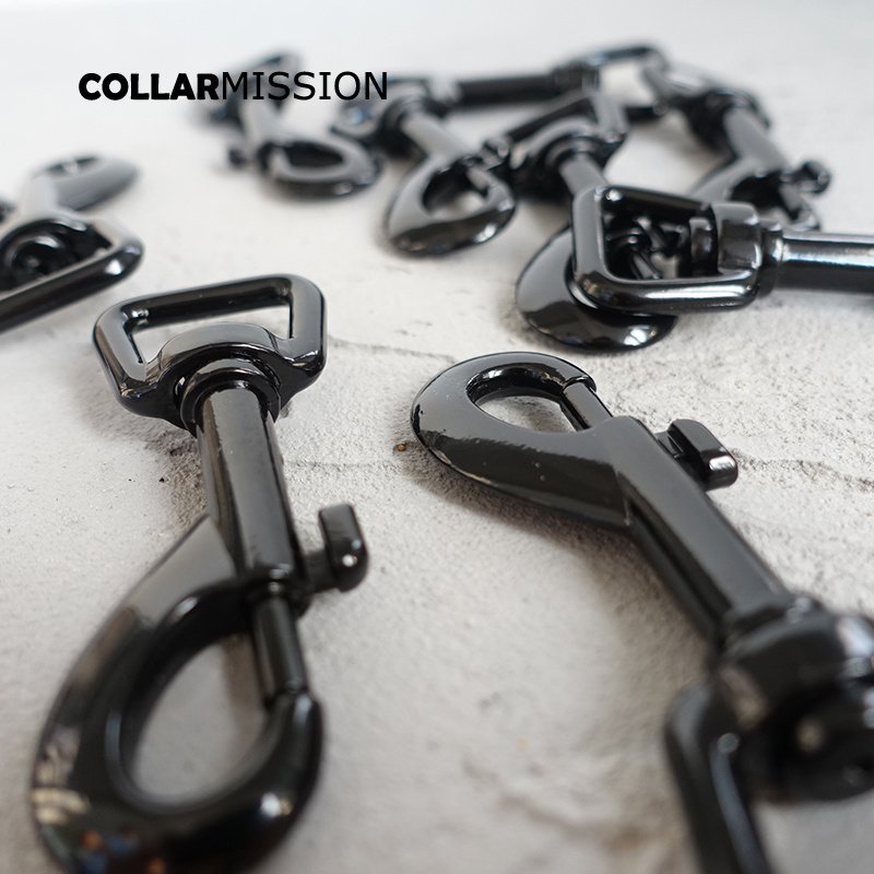 Heavy Duty DIY Dog Puppy Collar, Metal Buckles, Black Sewing, Swivel Clasp Paracord, Leathercraft, Handmade Accessories,,20mm - Image 7