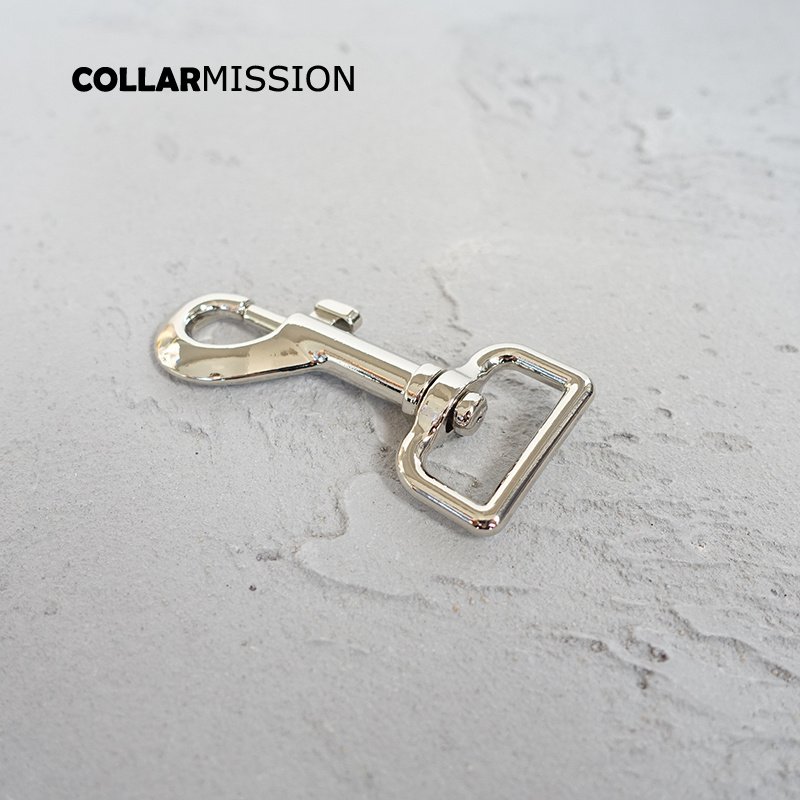 25mm non-welded silver zinc alloy parts for DIY dog collar dog leash webbing bag accessories PK25Y - Image 2