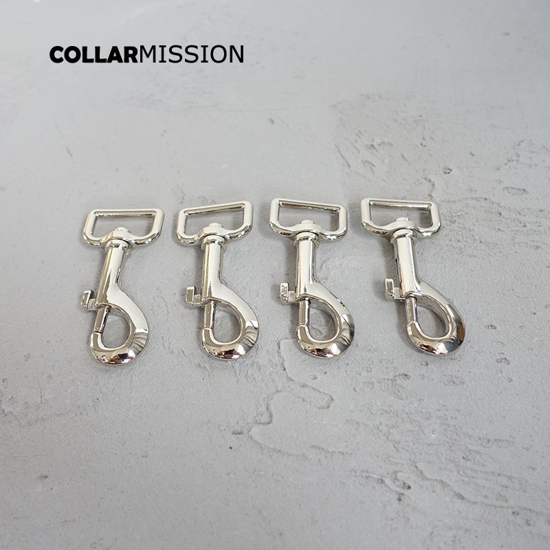 25mm non-welded silver zinc alloy parts for DIY dog collar dog leash webbing bag accessories PK25Y - Image 4