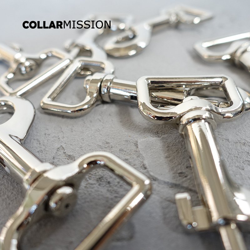 25mm non-welded silver zinc alloy parts for DIY dog collar dog leash webbing bag accessories PK25Y - Image 7