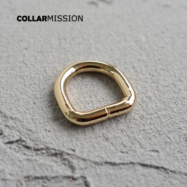 Retailing Metal Non-Welded Adjustable D Rings For Backpacks Straps shoes Bags Dog Collar Dee Buckles DIY Accessorie 15mm DK15J