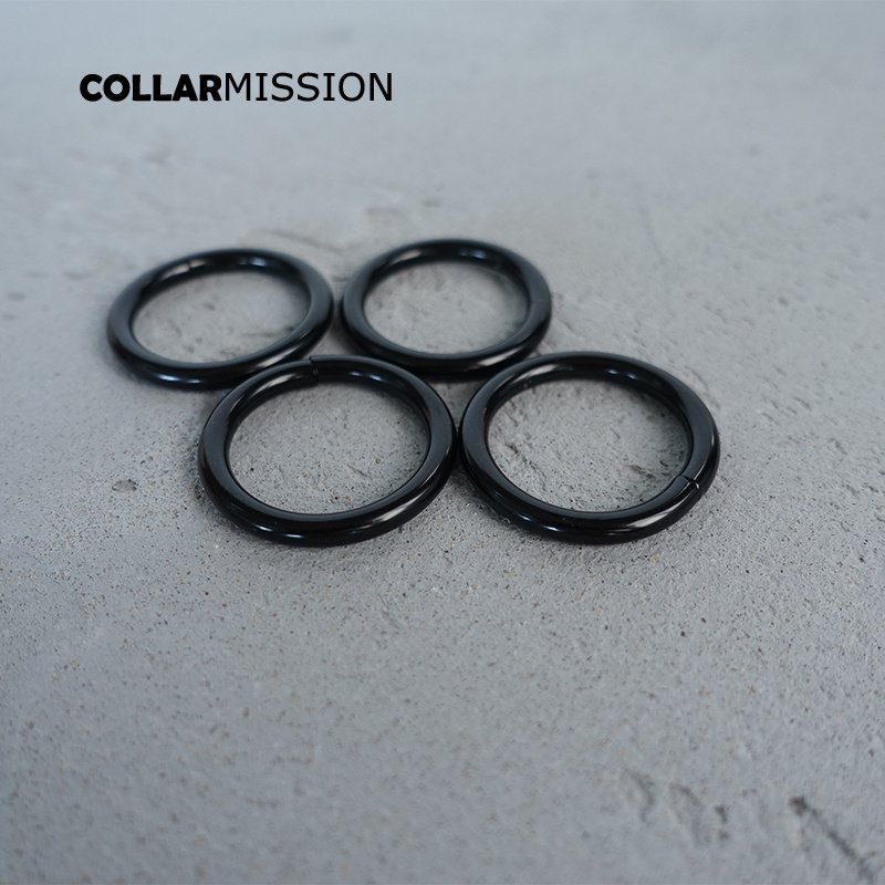 Metal Plated non-Welded 25mm O Rings adjustable ring clip buckles Hooks for handbag back YH25H - Image 3