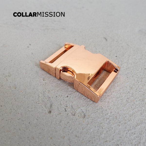Retail metal side release curved buckles durable hardware strong security lock puppy cat collars diy parts Zinc Alloy CK20M02