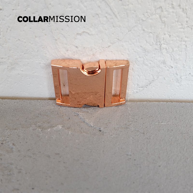 Retail metal side release curved buckles durable hardware strong security lock puppy cat collars diy parts Zinc Alloy CK20M02 - Image 3