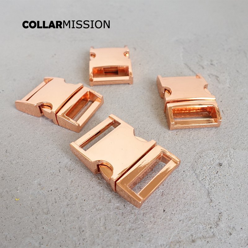 Retail metal side release curved buckles durable hardware strong security lock puppy cat collars diy parts Zinc Alloy CK20M02 - Image 4